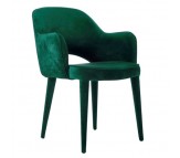 Кресло бархатное COSY, зеленый